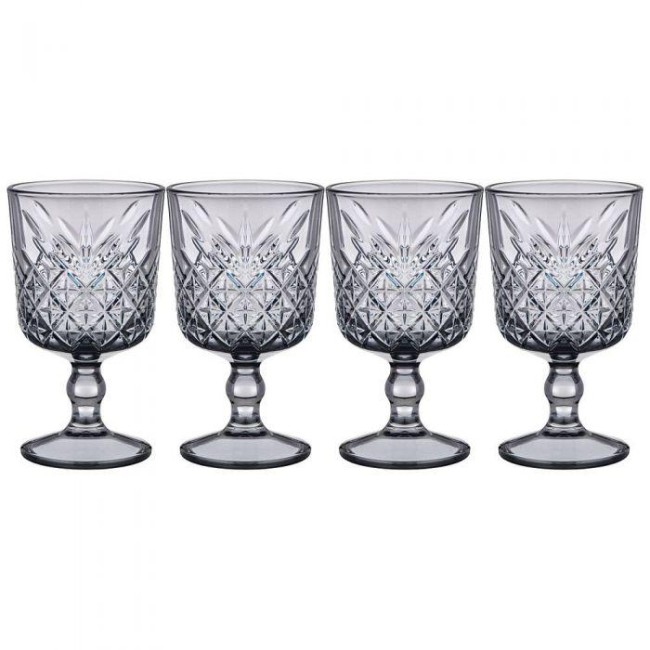 484-792, НАБОР ФУЖЕРОВ ДЛЯ ВИНА ИЗ 4 ШТ."TIMELESS" АГАТ 320 МЛ