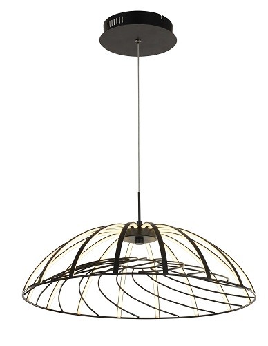 Люстра 7572-1PS BLACK 42W 4000K