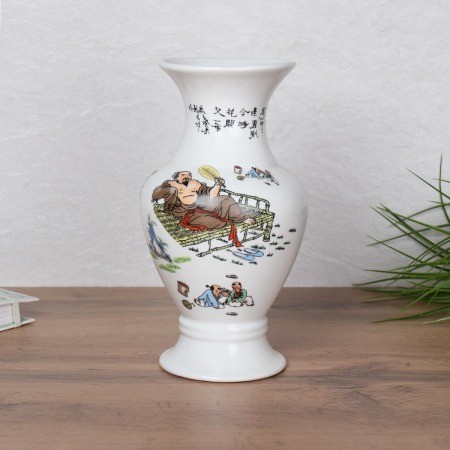 Ваза 13х13х25 см / FLM-76 / (Китайцы на тахте) 718651