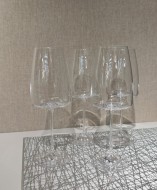 Набор бокалов для вина LORD из хрустального стекла 420 мл REPAST@RONA 60753