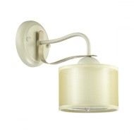Бра LILIVANT 3488/1W LN18 116 белый/абажур ткань