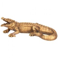 Крокодил средний H-19 см L-48 см БРОНЗА ФП293/2