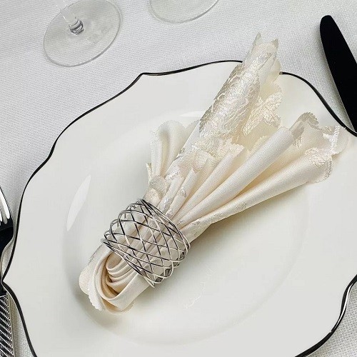 Набор из 6 колец для салфеток 401-089