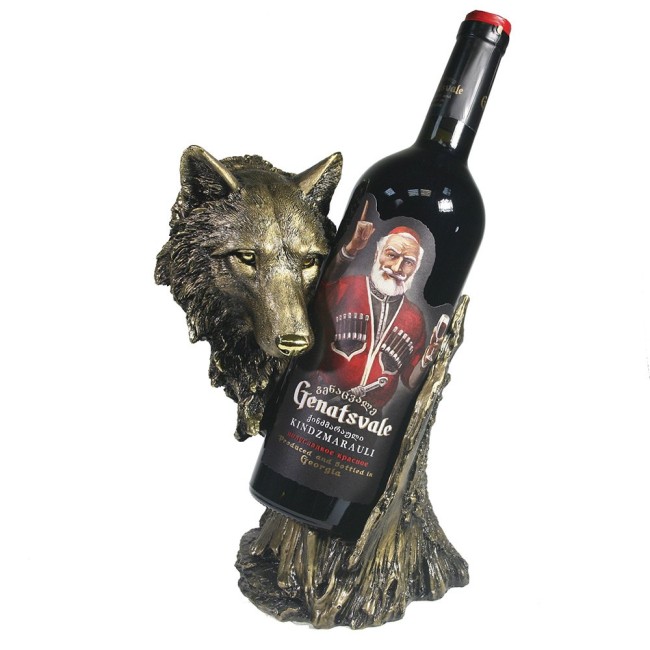 Подставка под бутылку Волк БФ163/4 Н-26см,L-17см,В-13см СТАЛЬ