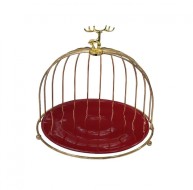 Декор "Птичья клетка" К7 XA-613-6 розовый 27.5*28 Декор "Птичья клетка" К7 XA-613-6 розовый 27.5*28