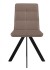 Стул BRONX цвет B5 Капучино, велюр / черный каркас, поворот.360 град 670M05334 (от 2-х штук)