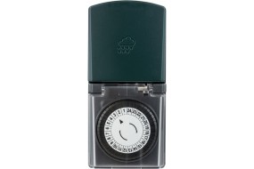 Таймер механический суточный DUWI влагозащищеный с крышкой 16A/3600Вт 25804 9