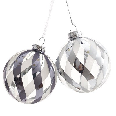 Украшение новогоднее "Шар", D 8 см, L8 W8 H10 см 813284