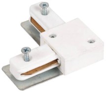 Соединитель шинопровода угловой 096-002-0002 белый