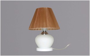 Настольная лампа РС20572 WT+CR/1T