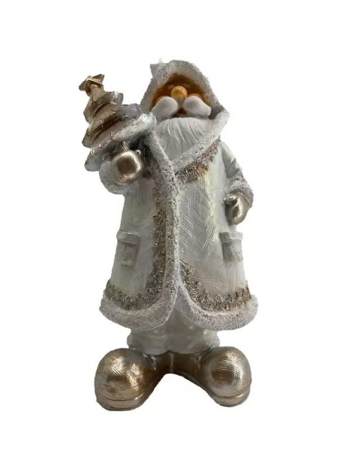 Дед мороз с елкой маленький НФ218 Н-22см