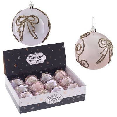 Украшение новогоднее "Шар", 8см 753316