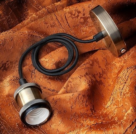 Подвес GLH-ME-E27-БРОНЗА 682000