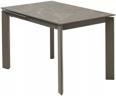 Стол CORNER 120 MATT LATTE STONE SOLID CERAMIC / TAUPE 614M05547