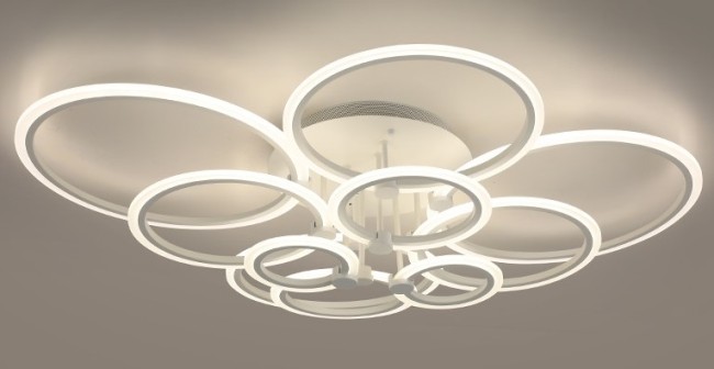 Люстра 3009/10 WT 336W 3000K-6500K