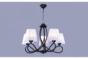 Светильник "Плющ" РС21178 BK+CR/5P Светильник "Плющ" РС21178 BK+CR/5P