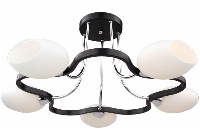 Светильник РС19280 BK+CR/5C