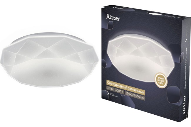 Светильник светодиодный потолочный REV Ritter Brilliance 36Вт 4000К