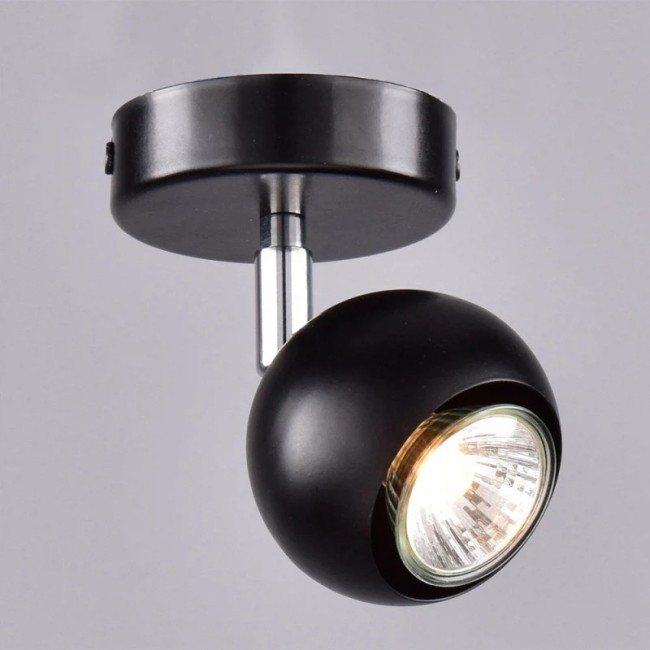 Спот РС20722 BK+CR/1W Астрал