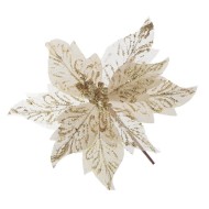 Цветок искусственный "Пуансеттия", L25 W25 H27 см 812265