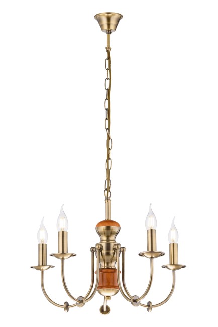 Люстра 85951/5 AB+BEE