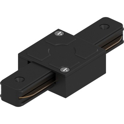 Коннектор LD1006 для шинопровода CAB1005 черный прямой 41735