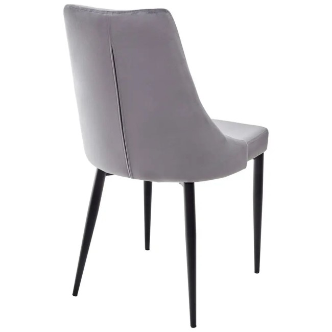 Стул NEPAL М-СИТИ GDC-110 цвет BLUVEL-14 Grey/Black (от 2-х штук)