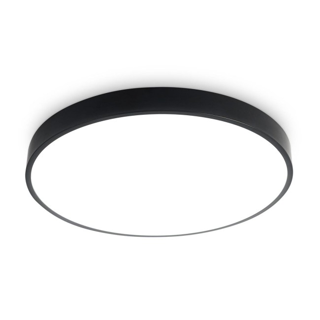 Потолочный светодиодный светильник FZ1226 BK черный IP44 24W 4200K D372*55