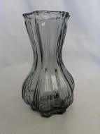 Ваза стекло H-25см FQY 88062-GREY серый VSP-28