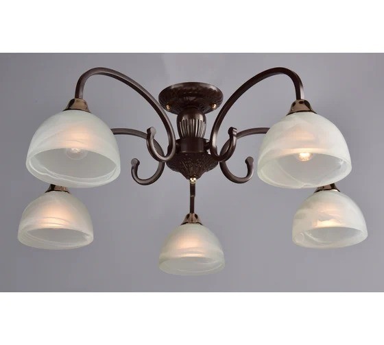 Светильник "Краковяк" РС20952 BRN+FG/5C