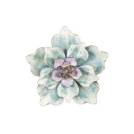 Настенное украшение (среднее) Bevan 359122 бежево-бирюзовый, металл, 31х5 см Настенное украшение (среднее) Bevan 359122 бежево-бирюзовый, металл, 31х5 см