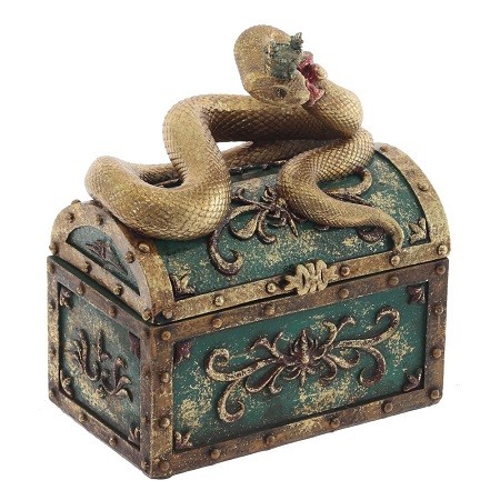 Шкатулка "Змея", L14 W9 H17 см 813239
