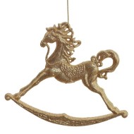 Изделие декоративное подвесное "Лошадка", L14,5 W1 H12 см 807630