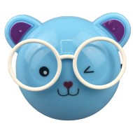 Ночник NL-242 св/д 0.5W 80х75x80 Медведи очкарики, 220V пластик/выкл.