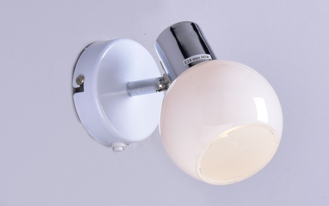 Светильник РС21068 WT+CR/1W