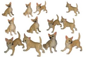 Чихуахуа корич 3,5 см X865