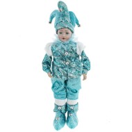 Игрушка набивная с муз и движ "Клоун", L16 W14 H50 см 776013