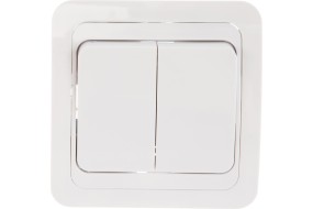 Выключатель Валери 2-кл бел. В0023