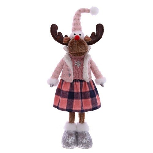 Фигура олень девочка AY20001B-16