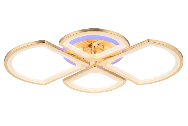 Люстра 1991/2+2 FGD+RGB 136W 4500K-6500K