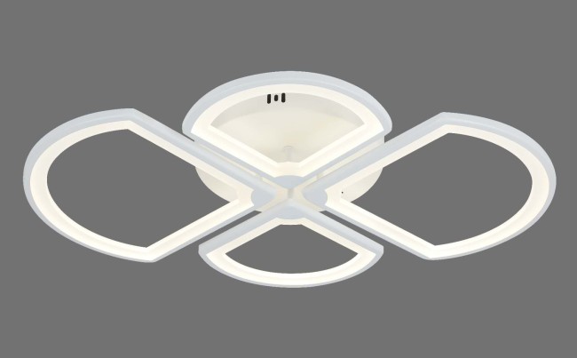 Люстра 1991/2+2 FGD+RGB 136W 4500K-6500K