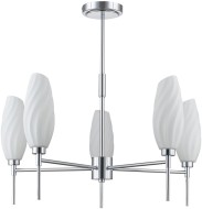 Люстра потолочная 6519/5C MODERNI LN23 107 хром G9 5*40W 220V SHIVON