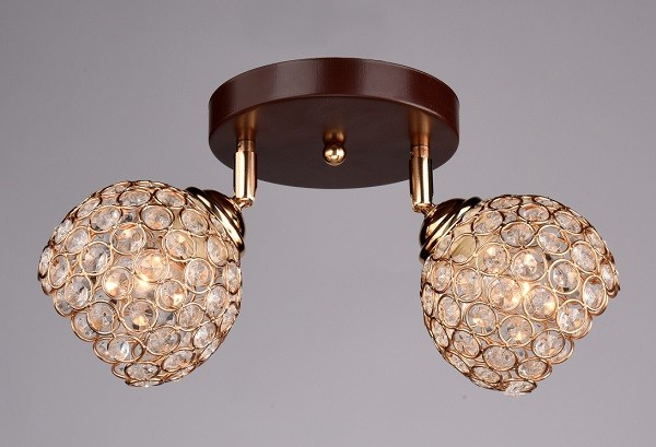 Светильник РС16430 BRN+FG/2C