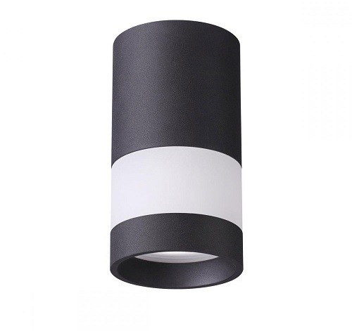Светильник накладной 370680 OVER NT19 000 черный ELINA