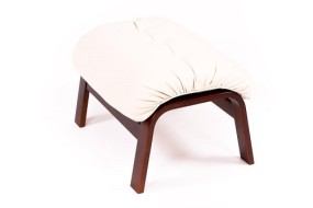 Пуф "Альбано" (каркас Венге структура, ткань  ENZO 010, бежевый) НФ-00000075