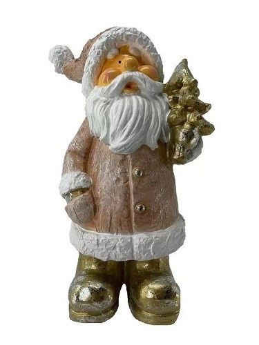 Дед мороз с елкой НФ063 Н-50см