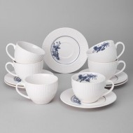 ЧАЙНЫЙ НАБОР "ROYAL BLUE" НА 6 ПЕР. 12 ПР. 270 МЛ 425-101