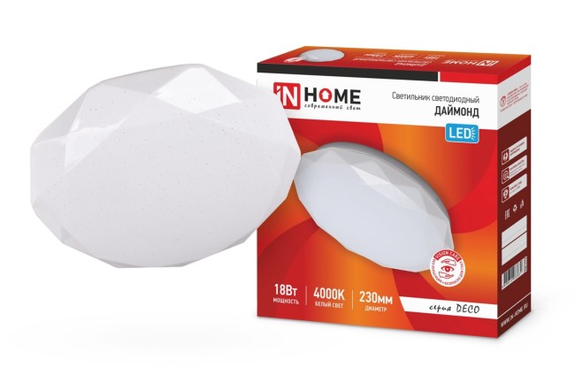 Светодиодный светильник ДАЙМОНД 24W 6500K