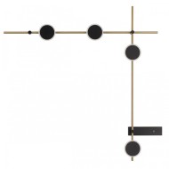 Настенный светильник 6632/15WL HIGHTECH ODL24 185 металл/черный/античная бронза/акрилIP20 15W 3000K