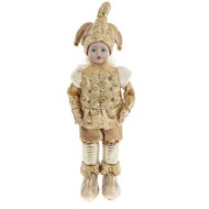 Игрушка набивная с муз и движ "Клоун", L16 W14 H50 см 776015